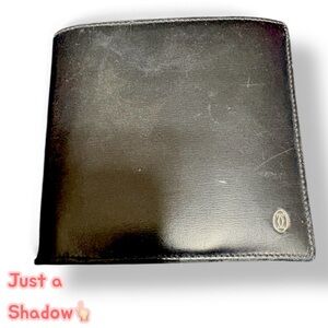 Cartier Black Leather Card Holder